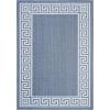 Martha Stewart x SAFAVIEH Outdoor Area Rug Collection – 4’5″ x 6’5″, Grey, Weather Resistant & Washable, Ideal for Patio, Backyard, Mudroom, Deck, Accent Space (MSRO331F)