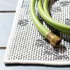 Martha Stewart x SAFAVIEH Outdoor Area Rug Collection – 4’5″ x 6’5″, Ivory & Grey, Weather Resistant & Washable, Ideal for Patio, Backyard, Mudroom, Deck, Accent Space (MSRO307F)(Ivory/Grey)