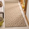 Martha Stewart x SAFAVIEH Outdoor Area Rug Collection – 5’3″ x 7’7″, Blue & Beige, Weather Resistant & Washable, Ideal for Patio, Backyard, Mudroom, Deck, Dining Space (MSR4274-243)(Blue/Beige)