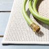 Martha Stewart x SAFAVIEH Outdoor Area Rug Collection – 5’5″ x 7’7″, Ivory & Beige, Weather Resistant & Washable, Ideal for Patio, Backyard, Mudroom, Deck, Dining Space (MSRO317B)(Ivory/Beige)