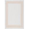 Martha Stewart x SAFAVIEH Outdoor Area Rug Collection – 5’5″ x 7’7″, Ivory & Beige, Weather Resistant & Washable, Ideal for Patio, Backyard, Mudroom, Deck, Dining Space (MSRO317B)(Ivory/Beige)