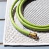 Martha Stewart x SAFAVIEH Outdoor Area Rug Collection – 5’5″ x 7’7″, Ivory & Beige, Weather Resistant & Washable, Ideal for Patio, Backyard, Mudroom, Deck, Dining Space (MSRO317B)(Ivory/Grey)