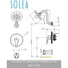 SAFAVIEH BRC3340C Solea Collection Summit Bathroom Combination Bathtub Faucet and Shower Head Set, Chrome