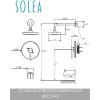 SAFAVIEH BRC3341C Solea Collection Evoke Bathroom Combination Bathtub Faucet and Shower Head Set, Chrome