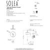 SAFAVIEH BRC3341C Solea Collection Evoke Bathroom Combination Bathtub Faucet and Shower Head Set, Chrome