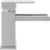 SAFAVIEH BRF1056C Solea Collection Balance Bathroom Faucet, Chrome