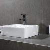 SAFAVIEH BSK5400A Solea Collection Fen Bathroom Basin Sink, White