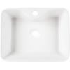 SAFAVIEH BSK5400A Solea Collection Fen Bathroom Basin Sink, White