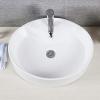 SAFAVIEH BSK5401A Solea Collection Brook Bathroom Basin Sink, White