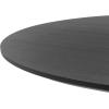 SAFAVIEH Couture Collection – Carolee Black 46-Inch Round Dining Table, Farmhouse Dining Table for Kitchen or Dining Room, Seats Up to 4 (SFV2134B)(Black)