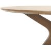 SAFAVIEH Couture Collection – Carolee Black 46-Inch Round Dining Table, Farmhouse Dining Table for Kitchen or Dining Room, Seats Up to 4 (SFV2134B)(Natural)