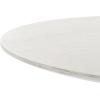SAFAVIEH Couture Collection – Carolee Black 46-Inch Round Dining Table, Farmhouse Dining Table for Kitchen or Dining Room, Seats Up to 4 (SFV2134B)(White Washed)