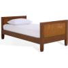 SAFAVIEH Couture Collection – Libbie Natural Cane & Wood Daybed, Twin Daybed with Slats, Modern Transitional Design (SFV7721A)(Walnut)
