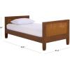 SAFAVIEH Couture Collection – Libbie Natural Cane & Wood Daybed, Twin Daybed with Slats, Modern Transitional Design (SFV7721A)(Walnut)