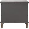 SAFAVIEH Couture Collection – Lisabet Light Oak 3-Drawer Wood Nightstand, Fully Assembled Bedroom Storage with Metal Drawer Glides (SFV7705D)(Light Brown)