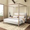 SAFAVIEH Couture Collection Graciella King Size Canopy Bed