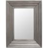 SAFAVIEH Couture Collection Kerry Silver Small 30″ x 40-inch Rectangle Wall Mirror