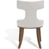SAFAVIEH Couture Collection Krisalyn Mid-Century Modern Taupe Linen Dining Chair (Fully Assembled)