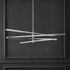 SAFAVIEH Couture Collection Oswalt Nickel Metal LED Adjustable Hanging Chandelier Light Fixture