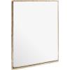 SAFAVIEH Couture Collection Trish Brass 36 x 48-inch Rectangle Metal Accent Mirror