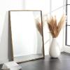 SAFAVIEH Couture Collection Trish Brass 36 x 48-inch Rectangle Metal Accent Mirror
