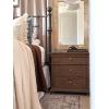 SAFAVIEH Couture Home Collection Allisyn Brown 3-Drawer Wood Nightstand Table (Fully Assembled)(Brown)