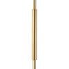 SAFAVIEH Couture Lighting Collection – Rosabellina Gold & White 68-Inch Dimmable Marble Floor Lamp, Modern Arched Metal Shade, LED Bulb Included (CTL1104A)
