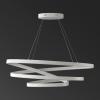 SAFAVIEH Couture Lighting Collection Brianne Modern White Infinity LED Chandelier(White)