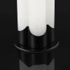 SAFAVIEH Couture Lighting Collection Chavez Alabaster/Gold 28-inch Bedroom Living Room Home Office Desk Nightstand Table Lamp (LED Bulb Included)(White/Black)