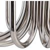 SAFAVIEH Couture Lighting Collection Evonne Silver 12-Light Adjustable Hanging Chandelier Light Fixture (LED Bulbs Included)(Silver)