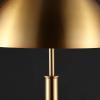 SAFAVIEH Couture Lighting Collection Harvey Modern Metal Dome Nickel 26-inch Bedroom Living Room Home Office Desk Nightstand Table Lamp (LED Bulb Included)(Gold)