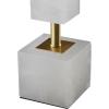 SAFAVIEH Couture Lighting Collection Johnny Alabaster/Gold 30-inch Bedroom Living Room Home Office Desk Nightstand Table Lamp (LED Bulb Included)