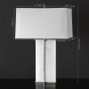 SAFAVIEH Couture Lighting Collection Natalee Gold/White Marble 31-inch Table Lamp (LED Bulbs Included)(Black / White)