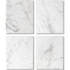 SAFAVIEH Couture Lighting Collection Zahra White Marble 23-inch Dimmable Table Lamp for Bedroom Living Room Home Office Desk Nightstand (LED Bulb Included)(White)