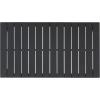SAFAVIEH Couture Patio Martinique Natural Wood Outdoor Coffee Table(Black)