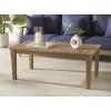 SAFAVIEH Couture Patio Martinique Natural Wood Outdoor Coffee Table(Natural)