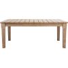 SAFAVIEH Couture Patio Martinique Natural Wood Outdoor Coffee Table(Natural)