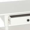 SAFAVIEH Home Collection – Boris Vintage Grey Coffee Table with Drawers & Shelf, Farmhouse Storage Coffee Table, Carved Detail Design (AMH5706A)(Distressed Cream)