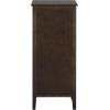 SAFAVIEH Home Collection – Michaela Vintage Grey Storage Unit with Woven Basket Drawers, British Colonial Farmhouse Accent Storage, Fully Assembled (AMH5744D)(Black)