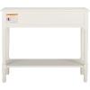 SAFAVIEH Home Collection – Samantha Entryway Console Table, Vintage Grey 2-Drawer Storage Sofa Table (AMH5710A)(Distressed Cream)