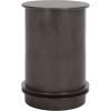 SAFAVIEH Home Collection – Tabitha Dark Cherry Round Swivel Storage End Table, Farmhouse Accent Table with Drawer & Cabinet, Fully Assembled (AMH5712D)(Black)