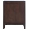 SAFAVIEH Home Collection – Thea Brown Carved Mandala 1-Door Storage Nightstand, Fully Assembled, Boho Accent Side Table (NST5300A)(Brown)