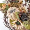 SAFAVIEH Home Collection 26-inch Decorative Artificial Pumpkin & Sunflower Potted Arrangement (Fully Assembled)(Multi Color)