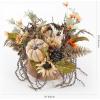 SAFAVIEH Home Collection 26-inch Decorative Artificial Pumpkin & Sunflower Potted Arrangement (Fully Assembled)(Multi Color)