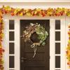 SAFAVIEH Home Collection 31-inch Decorative Artificial Berry & Pine Cone Wreath with Bow (Fully Assembled)(Green/Brown)
