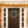 SAFAVIEH Home Collection 31-inch Decorative Artificial Berry & Pine Cone Wreath with Bow (Fully Assembled)(Multicolor)