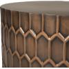 SAFAVIEH Home Collection Corey Antique Copper Coffee Table