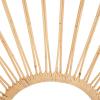 SAFAVIEH Home Collection Faris Natural Rattan Arched Full Size Headboard(Natural)