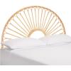 SAFAVIEH Home Collection Faris Natural Rattan Arched Full Size Headboard(Natural)