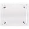 SAFAVIEH Home Collection Healy White Kitchen Cart, Clear
